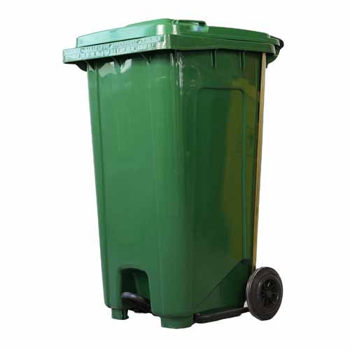 With Wheel Cover Community Plastic Municipal Community Property Outdoor Sanitation Outdoor Large Waste Bin