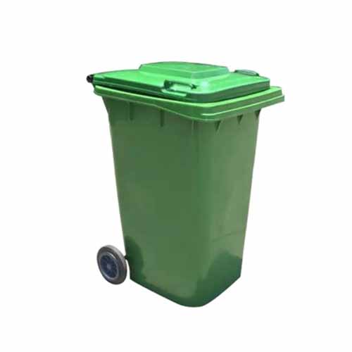 Outdoor UV Resistance Heavy Duty Plastic Dustbin, Plastic Trash Can for 240L, 120L