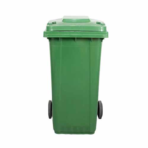 Outdoor 240L Plastic Wheeled Industrial Trash Bin Solid Waste Bin Garbage Container
