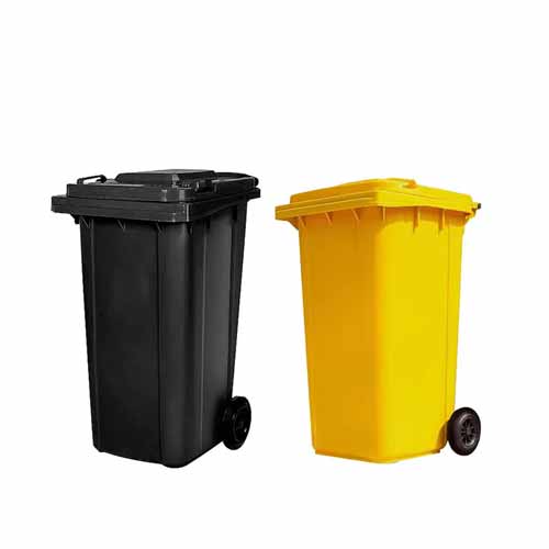 Wholesale Sanitary Plastic Waste Bins Hospital Waste Bin with Wheel